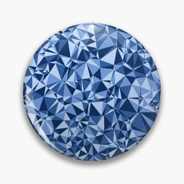 Item preview, Blue Triangular Mosaic Pattern Design designed and sold by DymondDesigns.