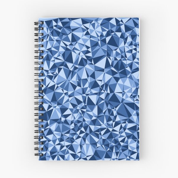 Item preview, Blue Triangular Mosaic Pattern Design designed and sold by DymondDesigns.