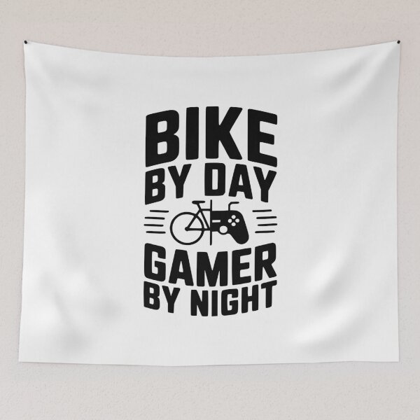 Item preview, Bike By Day Gamer By Night designed and sold by Frank Ring.