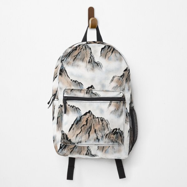 Item preview, Chinese Ink Painting Mountains in Mist – Shan Shui Landscape designed and sold by Sveta Aho.