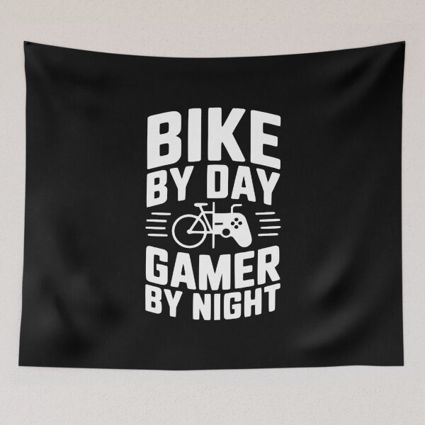 Item preview, Bike By Day Gamer By Night designed and sold by Frank Ring.