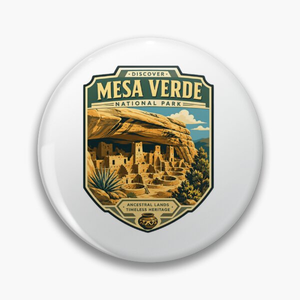 Item preview, Discover Mesa Verde National Park Ancestral Lands Timeless Heritage Colorado National Park Travel History designed and sold by Simsimah26Parks.