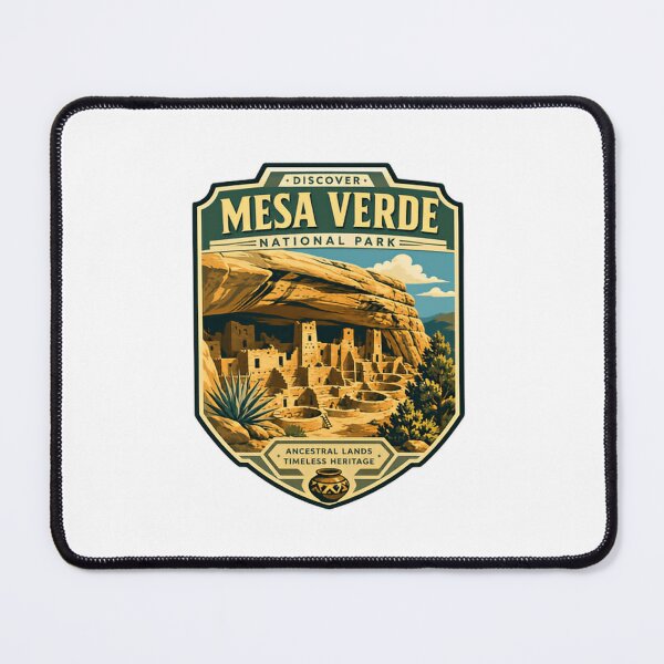 Item preview, Discover Mesa Verde National Park Ancestral Lands Timeless Heritage Colorado National Park Travel History designed and sold by Simsimah26Parks.