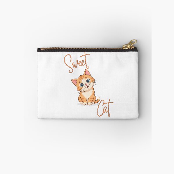 Item preview, Sweet Cat – Cute Orange Cat with Blue Eyes designed and sold by teeNova Wear.