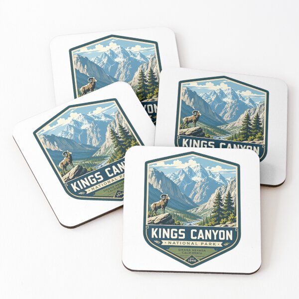 Item preview, Kings Canyon National Park Sierra Nevada California Est. 1940 Travel Hiking Outdoors Souvenir designed and sold by Simsimah26Parks.