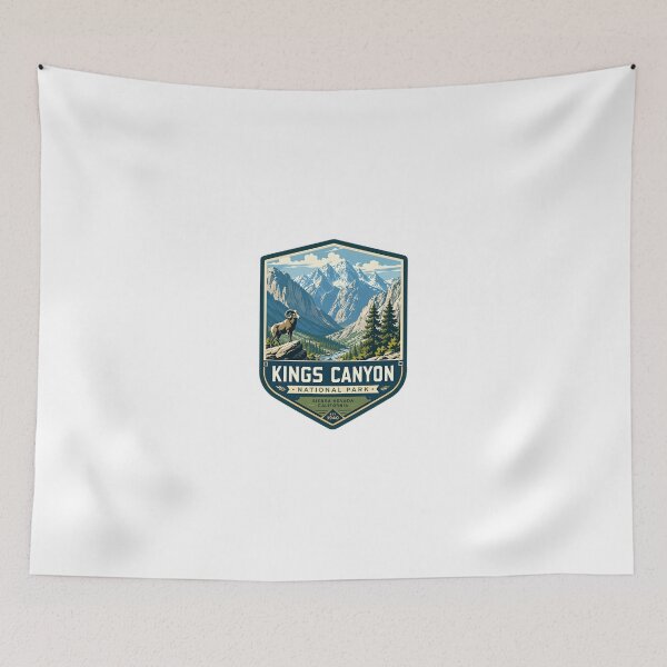 Item preview, Kings Canyon National Park Sierra Nevada California Est. 1940 Travel Hiking Outdoors Souvenir designed and sold by Simsimah26Parks.