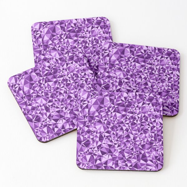Item preview, Purple Triangular Mosaic Pattern Design designed and sold by DymondDesigns.