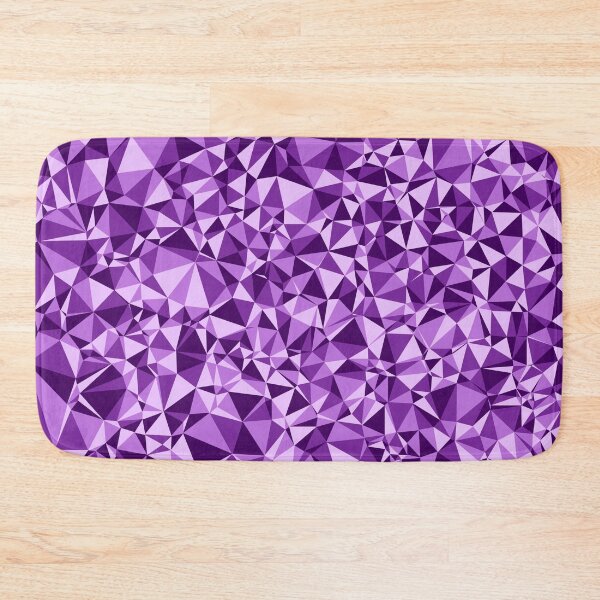 Item preview, Purple Triangular Mosaic Pattern Design designed and sold by DymondDesigns.