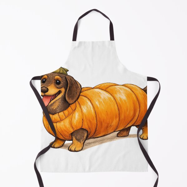 Item preview, Dachshund Pumpkin Costume Design | Cute Wiener Dog Halloween Tee designed and sold by MOCH- ART.