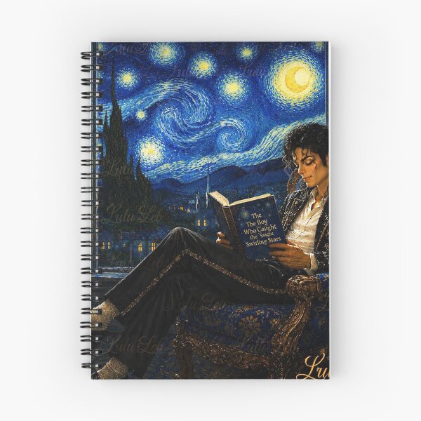 Item preview, The Boy who caught the swirling Stars designed and sold by LuluLeb.