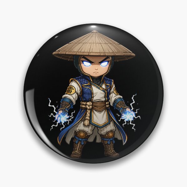 Item preview, Chibi Raiden Mortal Kombat | MK Fanart designed and sold by bapupa.