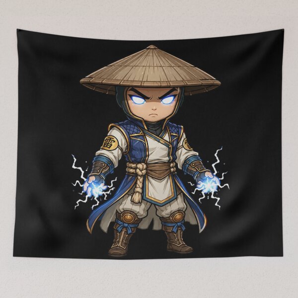 Item preview, Chibi Raiden Mortal Kombat | MK Fanart designed and sold by bapupa.
