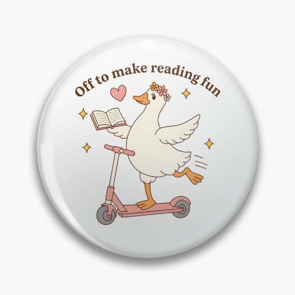 Item preview, Off To Make Reading Fun designed and sold by hannartbaker.