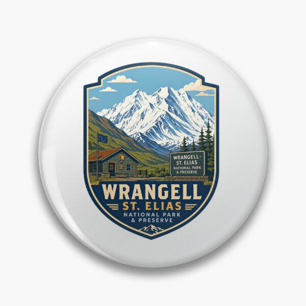 Item preview, Wrangell St. Elias National Park & Preserve Alaska Traveler Explorer Souvenir designed and sold by Simsimah26Parks.