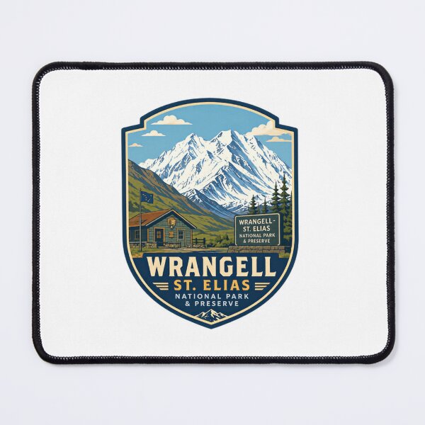 Item preview, Wrangell St. Elias National Park & Preserve Alaska Traveler Explorer Souvenir designed and sold by Simsimah26Parks.