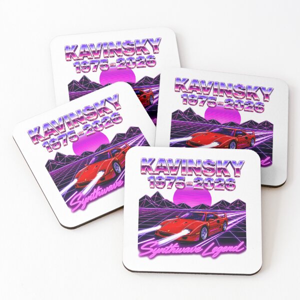 Item preview, Kavinsky 1975-2026 Synthwave Legend Retro designed and sold by leyahsaller-ty.