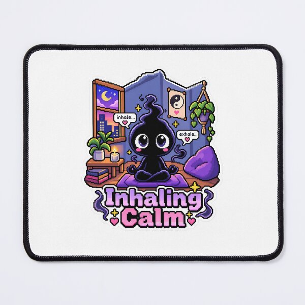 Item preview, Meditating Shadow designed and sold by Thai Vibe Studio.