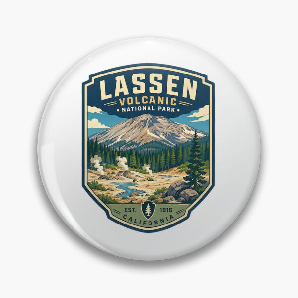 Item preview, Lassen Volcanic National Park California Hiking Outdoor Travel Visitor designed and sold by Simsimah26Parks.
