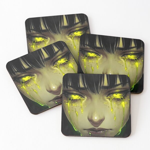 Item preview, Glow Toxic Tears Dark Anime Aesthetic designed and sold by abanoubnabil.