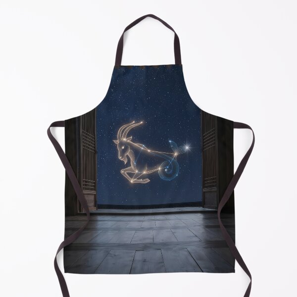 Item preview, Capricornus Constellation over a Traditional Hanok: The Sea-Goat’s Wisdom | Fine Art Print designed and sold by SOOstudio73.