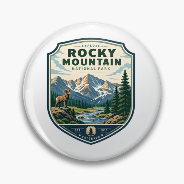 Item preview, Explore Rocky Mountain National Park Est. 1915 Colorado National Park Hiker Travel Outdoor Adventure designed and sold by Simsimah26Parks.