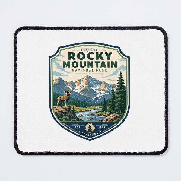 Item preview, Explore Rocky Mountain National Park Est. 1915 Colorado National Park Hiker Travel Outdoor Adventure designed and sold by Simsimah26Parks.