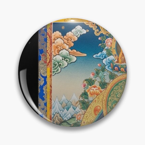 Item preview, Tibetan Thangka Prabhutaratna Buddha designed and sold by karybaquetu10.