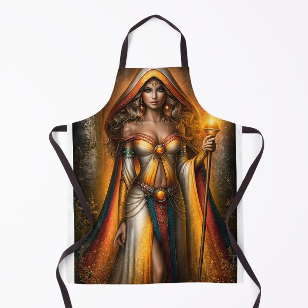 Item preview, Mystical Sorceress in Enchanted Realm of Light designed and sold by Artessie.