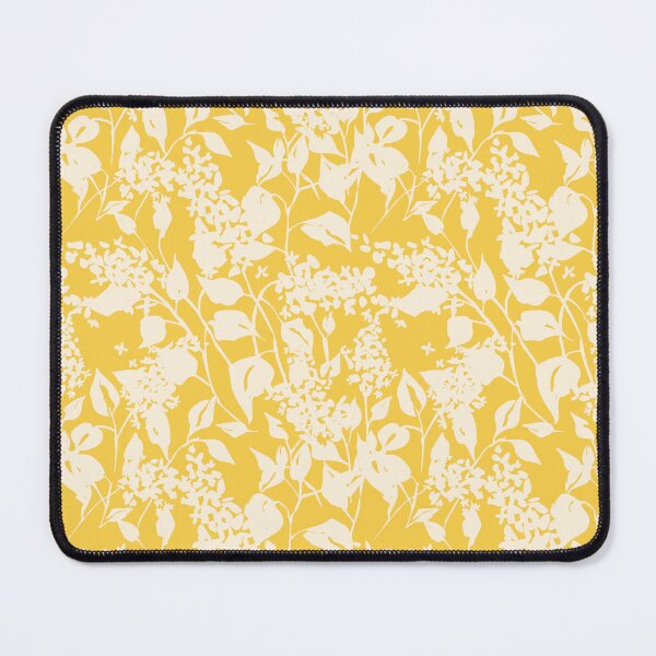 Item preview, Yellow Lilac Botanical Silhouette Pattern designed and sold by Zaya_art.