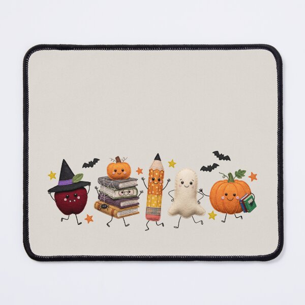 Item preview, Spooky School Spirit Crew - Cute Doodle Mascots Patch Art designed and sold by thelexiverse.