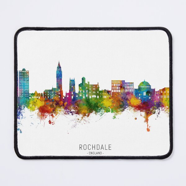 Item preview, Rochdale England Skyline designed and sold by ArtPrints.
