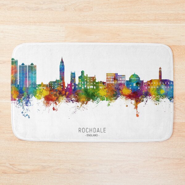 Item preview, Rochdale England Skyline designed and sold by ArtPrints.