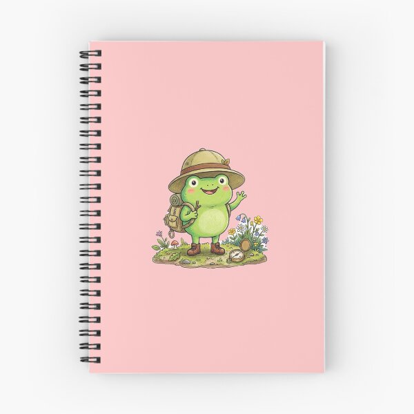 Item preview, Little frog explorer  designed and sold by Tinydoodlenest .