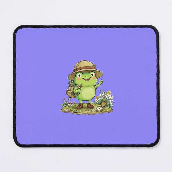 Item preview, Little frog explorer designed and sold by Tinydoodlenest .