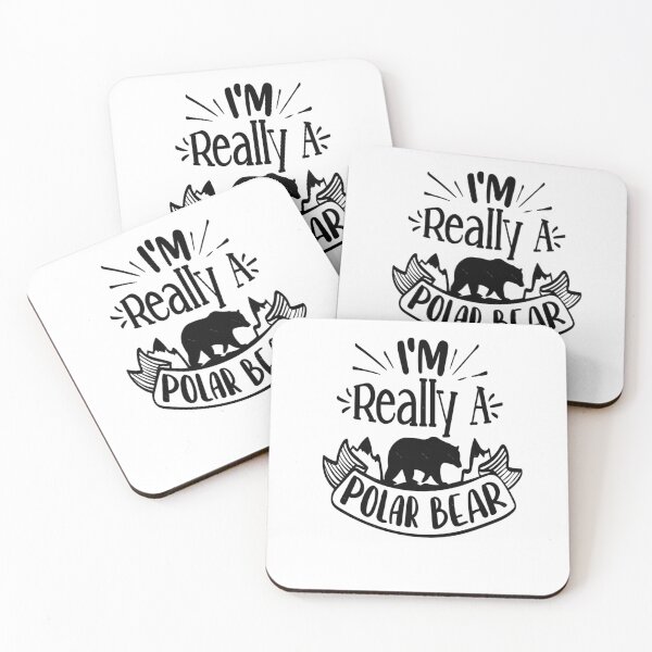 Item preview, I Am Really A Polar Bear designed and sold by BurnTheBeansg.