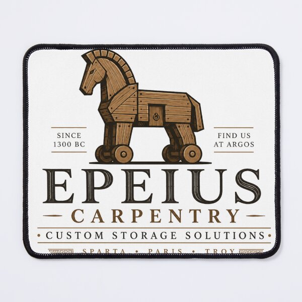Item preview, Trojan Horse Carpentry Company Logo designed and sold by dode74.