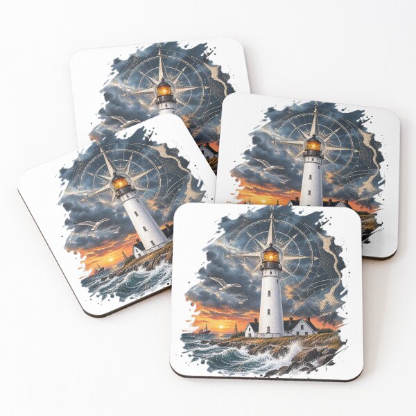 Item preview, Lighthouse Coastal Compass designed and sold by LST-Desings.