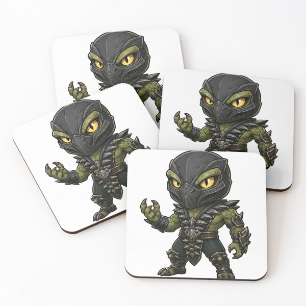 Item preview, Chibi Reptile Mortal Kombat | MK Fanart designed and sold by bapupa.