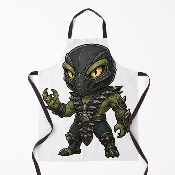 Item preview, Chibi Reptile Mortal Kombat | MK Fanart designed and sold by bapupa.