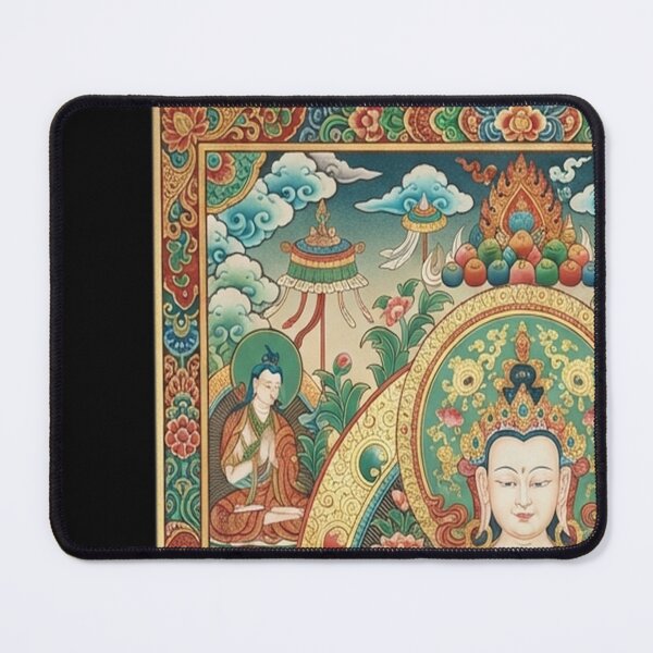 Item preview, Buddhist Green Tara Thangka designed and sold by karybaquetu10.