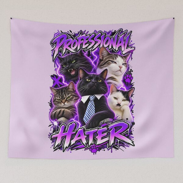Item preview, Pro Hater Cats designed and sold by MOFAPPAREL.