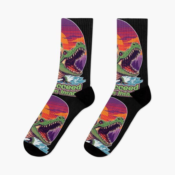 Item preview, I Will Succeed Because I Am Insane Retro Sunset designed and sold by PROPera-design.