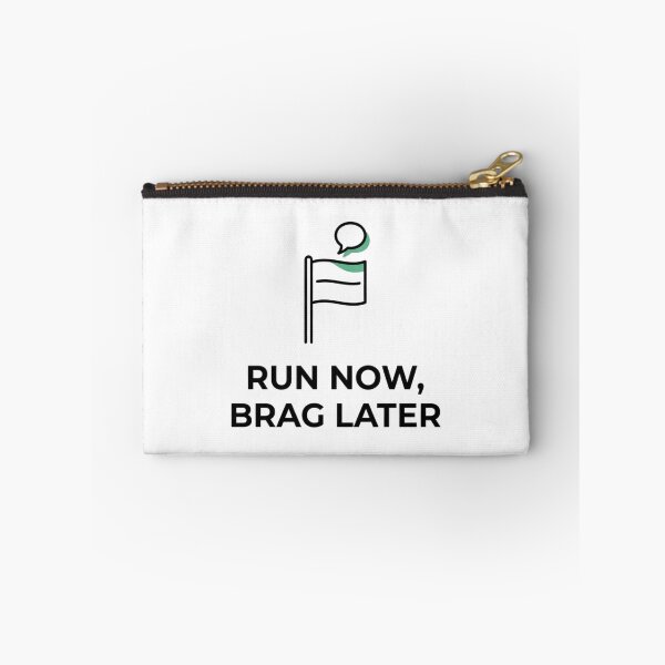 Item preview, Run Now, Brag Later - Running Design designed and sold by RunningWhiskers.