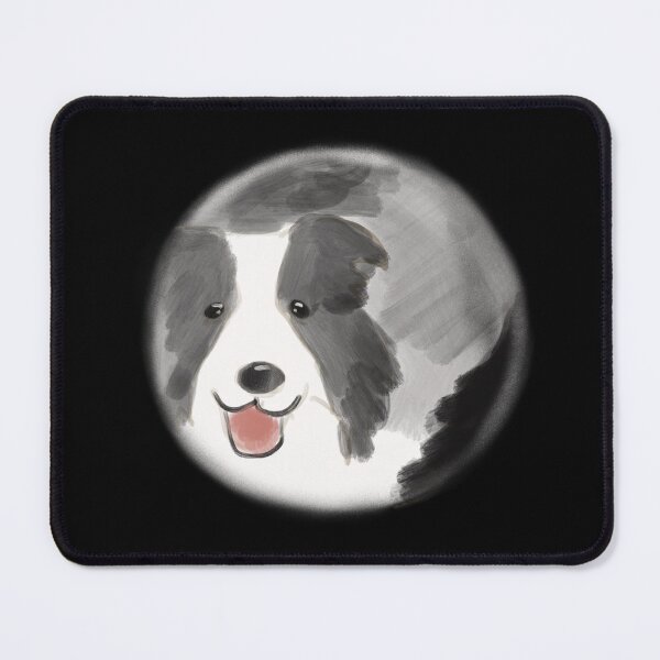 Item preview, Border collie dog portrait - cute dog lover gift designed and sold by Malvamalu.