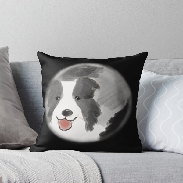 Item preview, Border collie dog portrait - cute dog lover gift designed and sold by Malvamalu.