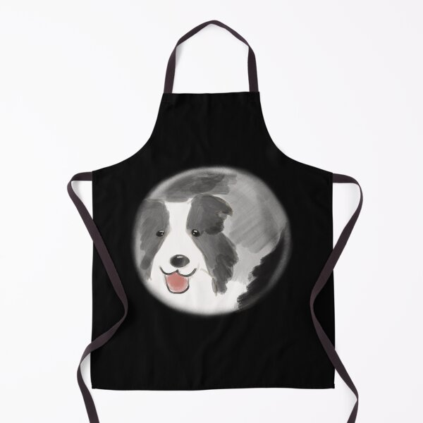 Item preview, Border collie dog portrait - cute dog lover gift designed and sold by Malvamalu.