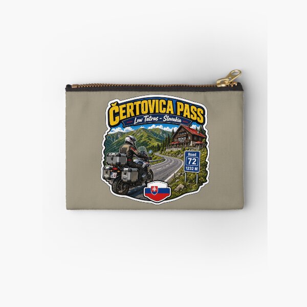 Item preview, Certovica Mountain Pass Slovakia Motorcycle Sticker TShirt 01 designed and sold by OuterShellUK.