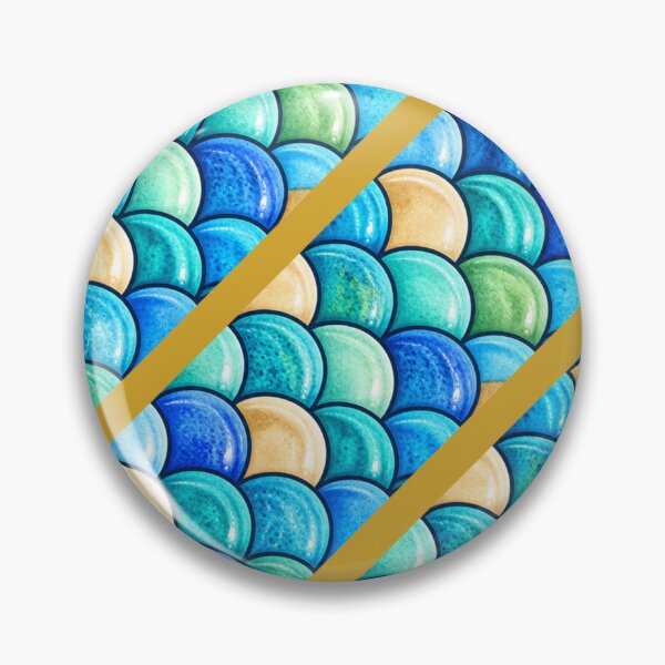 Item preview, Ocean Inspired Scale Pattern – Transparent PNG for POD designed and sold by annenambiro.