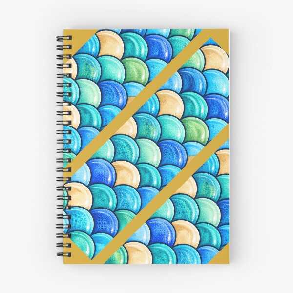 Item preview, Ocean Inspired Scale Pattern – Transparent PNG for POD designed and sold by annenambiro.