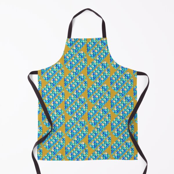 Item preview, Ocean Inspired Scale Pattern – Transparent PNG for POD designed and sold by annenambiro.